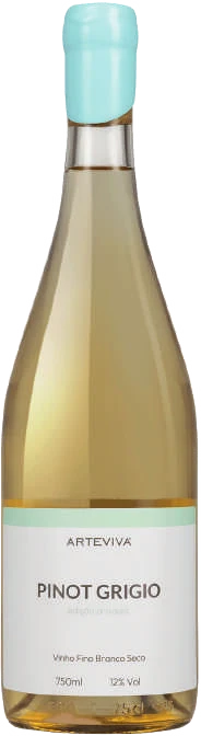 Garrafa do ArteViva Pinot Grigio, Edição Privada
