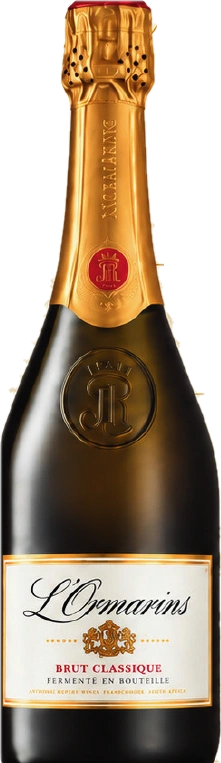 Garrafa do L'Ormarins Brut Classique NV (safra-base 2023), L'Ormarins