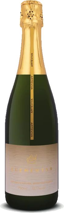 Garrafa do ArteViva Elementar Extra Brut, Elementar