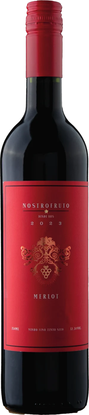 Garrafa do NostroFruto Merlot 2023, Varietais