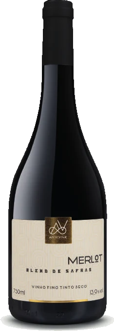 Garrafa do ArteViva Elementar Merlot, Elementar